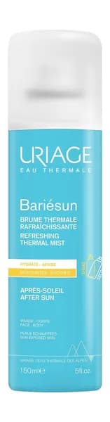 Uriage Bariesun Refreshing Thermal Mist After Sun Термальный освежающий спрей для тела после загара Объем 150,