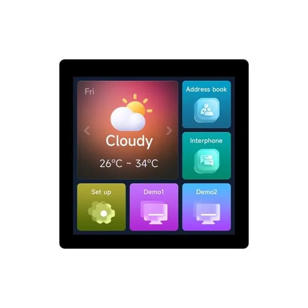 Waveshare ESP32 IoT HMI 4" IPS LCD LVGL RS485 CAN I2C Панель сенсорная