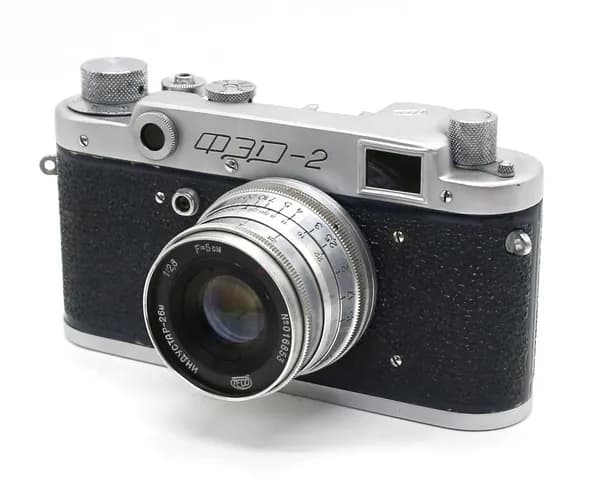 Фэд 2 + Индустар-26М синий (СССР, 1954г)