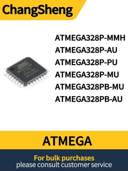 1 штук/партия ATMEGA328P-AU TQFP32