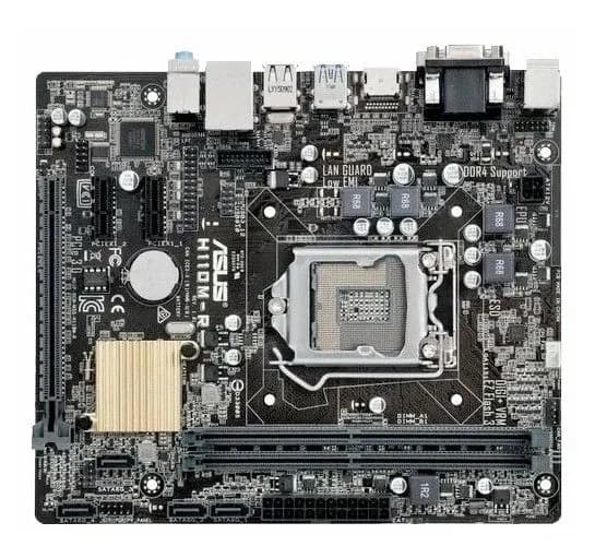 Материнская плата Asus H110M-R Socket 1151 v1 простая, но качественная