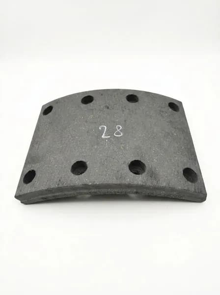 Накладка тормозная задняя WG9761450119 для Howo, Sitrak, HW76, T5G, C7H мост MCP16, 12отв.