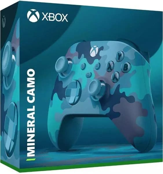 Геймпад Microsoft Xbox Series XS Wireless Controller Mineral Camo синий камуфляж