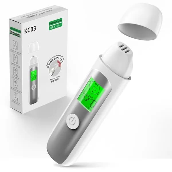 Тестер запаха изо рта, портативный прибор для проверки состояния полости , мгновенный детектор вашей семьи.