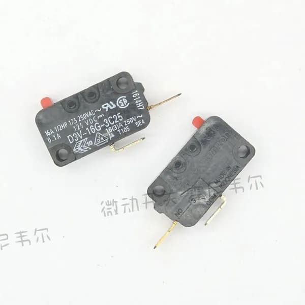 Микровыключатель D3V-16G-3C25 концевые выключатели 16А для СВЧ-печей и мультиварок механический переключатель