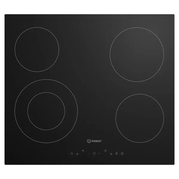 Варочная панель Indesit IRT 260 Hi-Light черный, электрическая, стеклокерамика