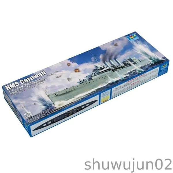 TRUMPETER 06734 1/700 HMS Cornwall сборная модель корабля