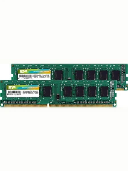 Silicon Power Оперативная память DDR3 1600 МГц DDR3, 1600 МГц, 2 x 8 ГБ (SP016GBLTU160N22)