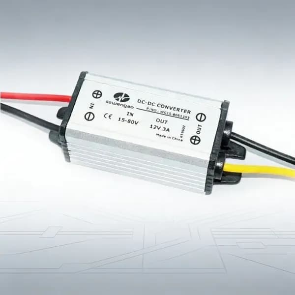 Преобразователь напряжения DC-DC 15-80v на 12v для электросамокатов и других