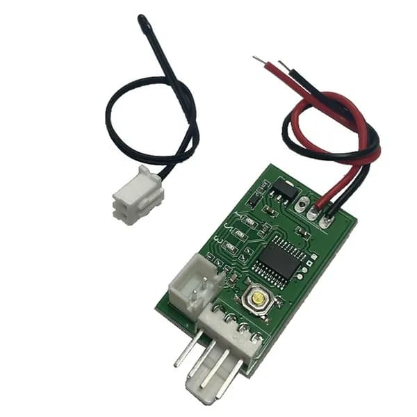 12V PWM Контроллер скорости вентилятора с датчиком температуры 4 провода