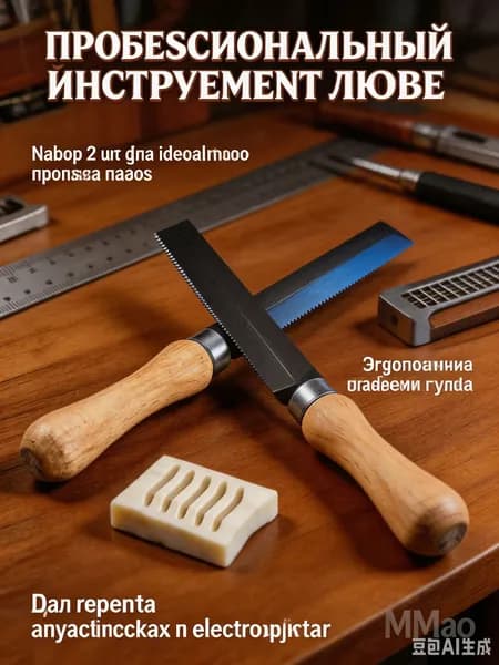 Напильник для гитарного порожка 2 шт инструмент лютье для пропила пазов под струны акустической и электрогитары