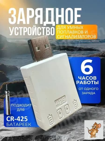 Зарядное устройство для аккумуляторов светящихся поплавков и сигнализаторов