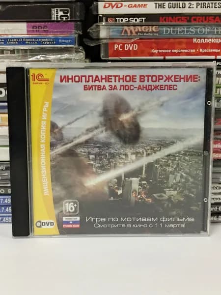 Видеоигра для ПК "Инопланетное вторжение: Битва за Лос-Анджелес" 2011 PC DVD