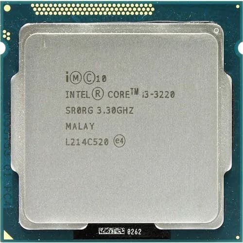 Процессор Socket LGA 1155 Intel Core i3 3220 ( 2 ядра 4 потока 3300 МГц 3,3 ГГц кэш 3 Мб 55Вт 55W )