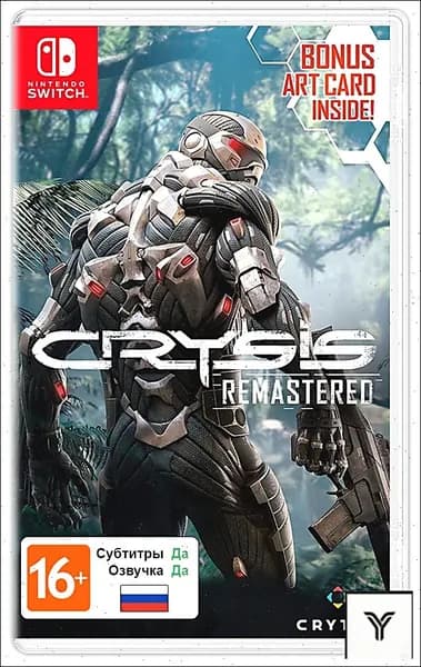 Игра Crysis Remastered (Nintendo Switch, Оригинальный)