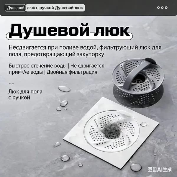 Сборщик волос, антизасор, антинасекомые