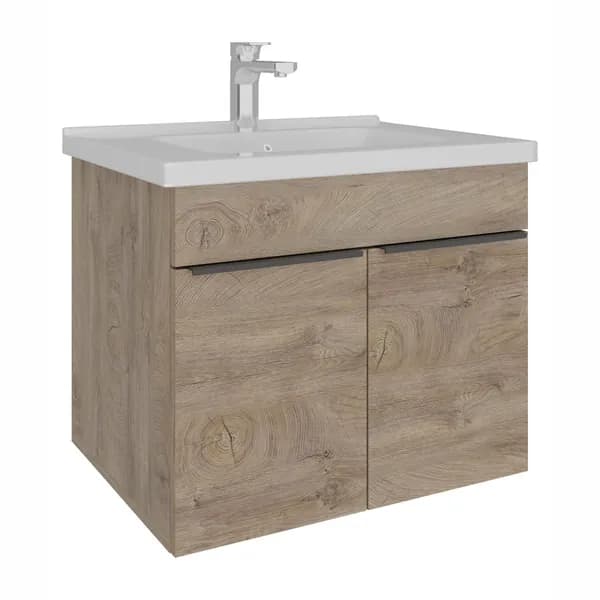 AVK Furniture Тумба под раковину навесная, Кира, 2 Двери, 60х47х52 см