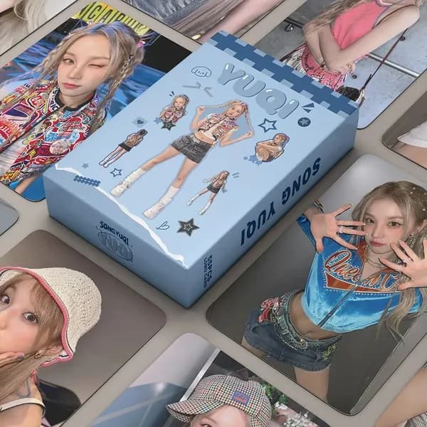 Карточки K-POP (G)I-DLE "YUQI" - 55шт