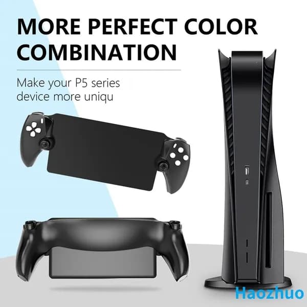Чехол для PlayStation 5 Portal чёрный из АБС-пластика