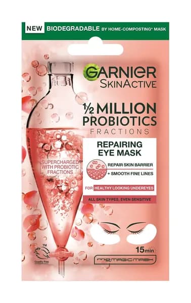 GARNIER Патчи тканевые для кожи вокруг глаз востанавливающие, 6 г
