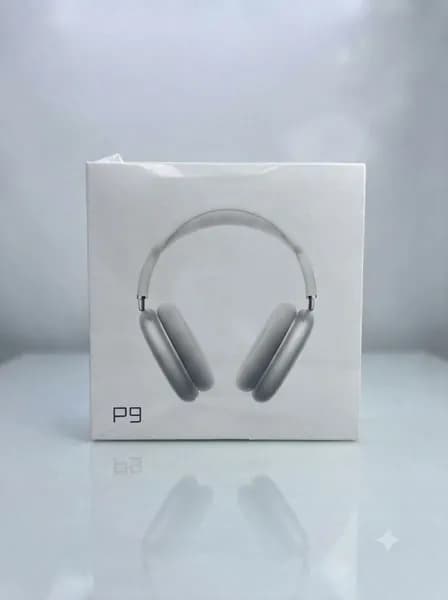 Наушники беспроводные с микрофоном, Bluetooth, серебристый