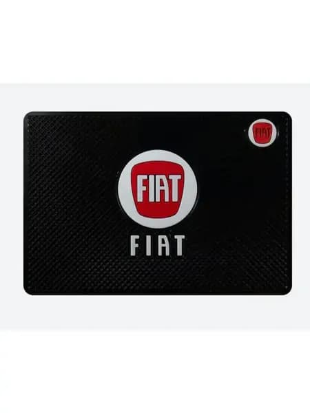 Коврик на панель приборов противоскользящий Fiat 12,5х19см