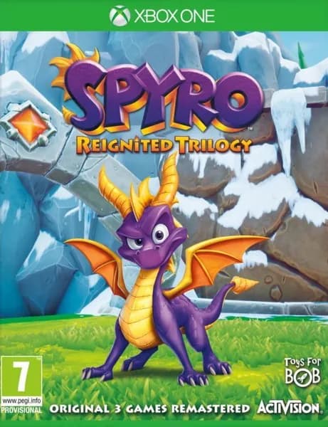 Игра Spyro Reignited Trilogy (Спайро Трилогия) Xbox One Диск на Xbox One