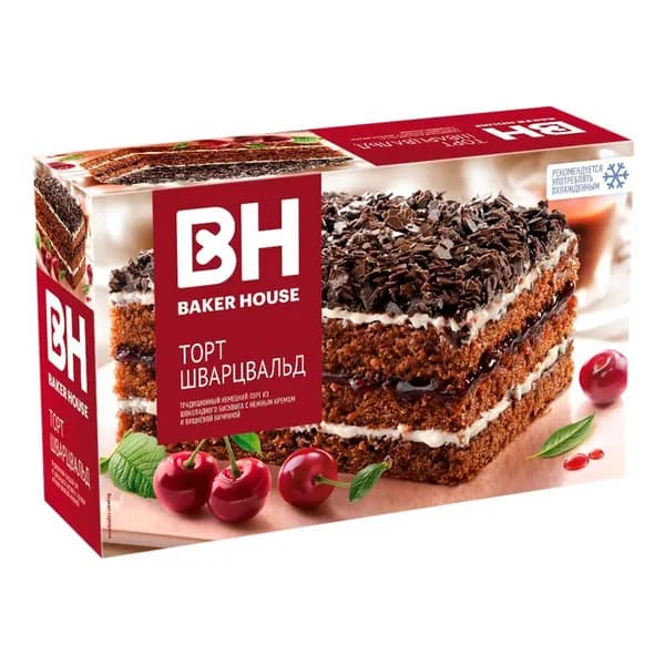 Торт Baker House Шварцвальд 350 г