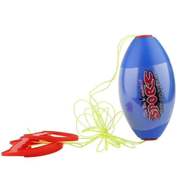 Спорт на открытом воздухе Jumbo Speed Ball для двух человек, кооперативный челнок, тянущий мяч, детская игрушка (синий)