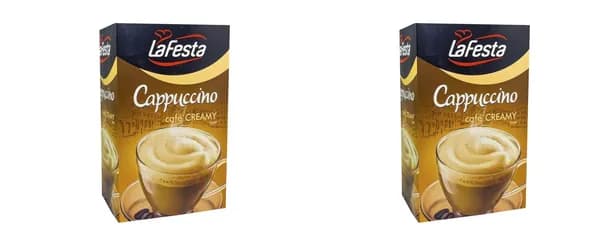 LaFesta Кофейный напиток Каппучино Сливочный 12,5 г,10 пак,2 упаковки