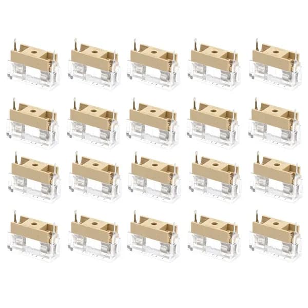 Держатель предохранителя с прозрачной крышкой, огнестойкий, легкая установка