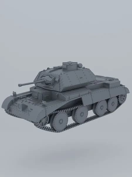 Mk IV (крейсерский танк) макет танка демонстрационный 1 72
