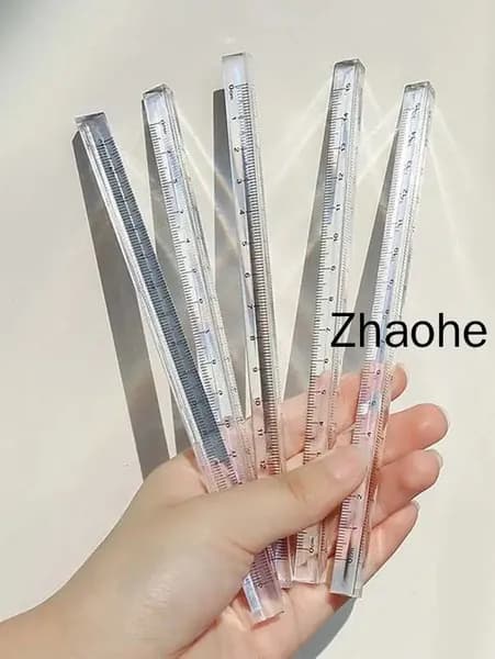 15cm / 20cm Треугольник для студентов Прозрачная линейка