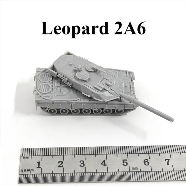 Миниатюрная модель танка в масштабе 1:144, напечатанная на 3D-принтере, из смолы, основные боевые танки Германии Второй мировой войны Tiger I/Tiger II/Panther/Panzer IV