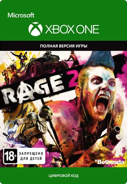 Игра Rage 2, цифровой ключ для Xbox One/Series X S, Русская озвучка