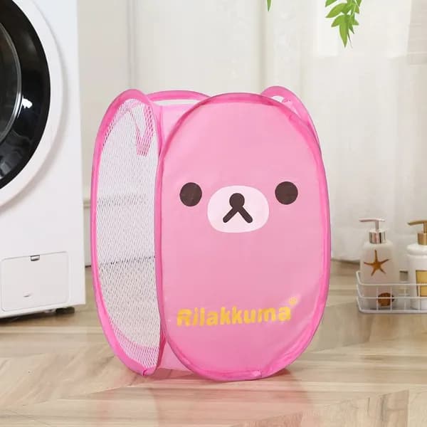 Корзина для игрушек, капрон, голубой