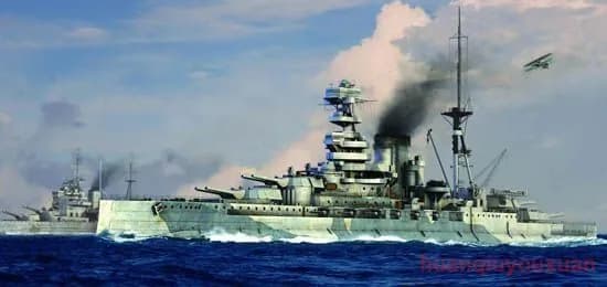 Trumpeter 1/700 05798 HMS Бархэм 1941Корабль