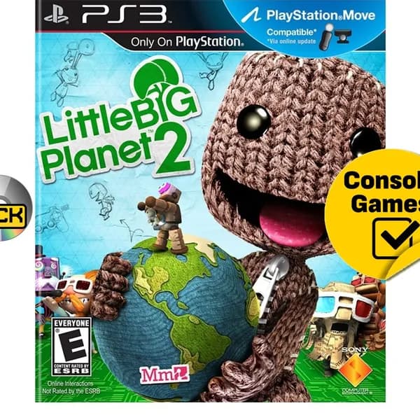 Игра PS3 LittleBigPlanet 2 совместим с PlayStation Move. (PlayStation 3