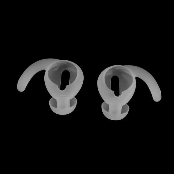 (1 пара) Универсальные спортивные ушные крючки для наушников Apple earphones-прозрачные