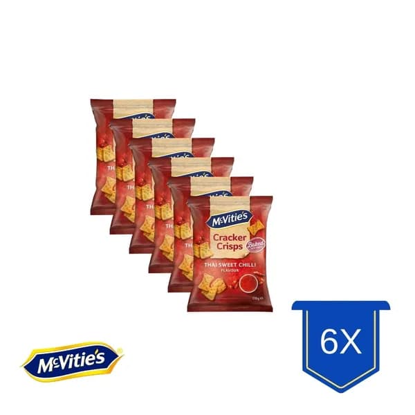 McVitie's Крекерные чипсы тайский сладкий чили