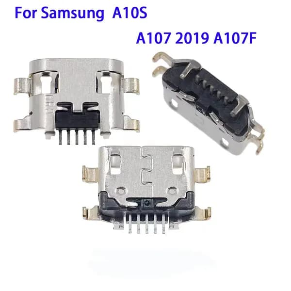 (1 Шт.) Оригинальный Разъем Для Зарядки Micro Usb Для Samsung Galaxy A10s A107 2019 A107f