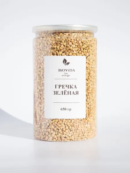 Зеленая гречка 650г