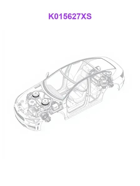 K015627XS, Комплект грм