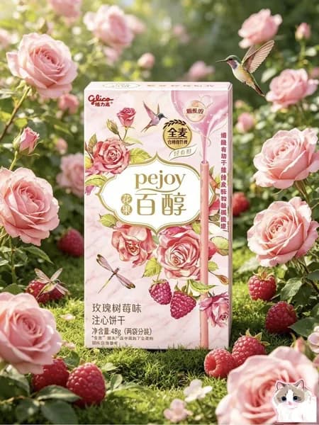 Pejoy (Glico) Печенье Цветы и чай Японская серия, ассорти вкусов