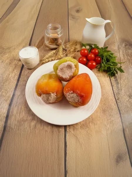 Перец фаршированный из "Индейки" 650 гр, Ферма Евгения Рошаля, Замороженный
