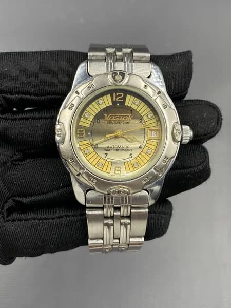 Часы наручные "Восток Vostok century Time AUTOMATIC" Водонепроницаемые с браслетом Рабочие!