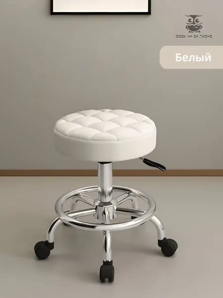 СОВА НА БАЛКОНЕ Стул мастера, белый