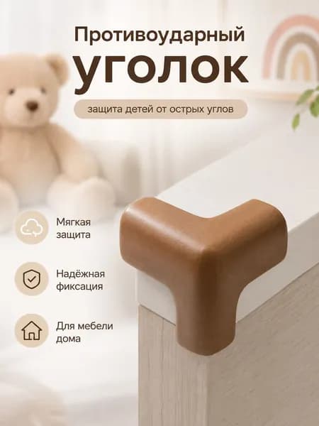 Силиконовые мягкие детские антиколлизии