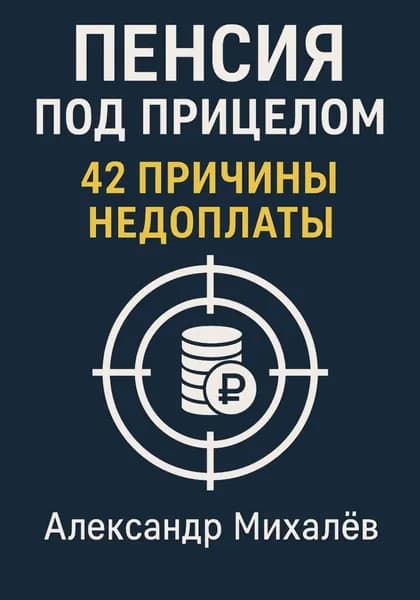 Пенсия под прицелом: 42 причины недоплаты | Михалев Александр Аркадьевич | Электронная книга