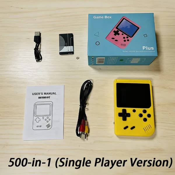 Портативная игровая консоль 500 в 1 для одного игрока